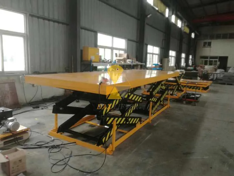 Daxlifter Hydraulic System Customized U Type Scissor Lift Table