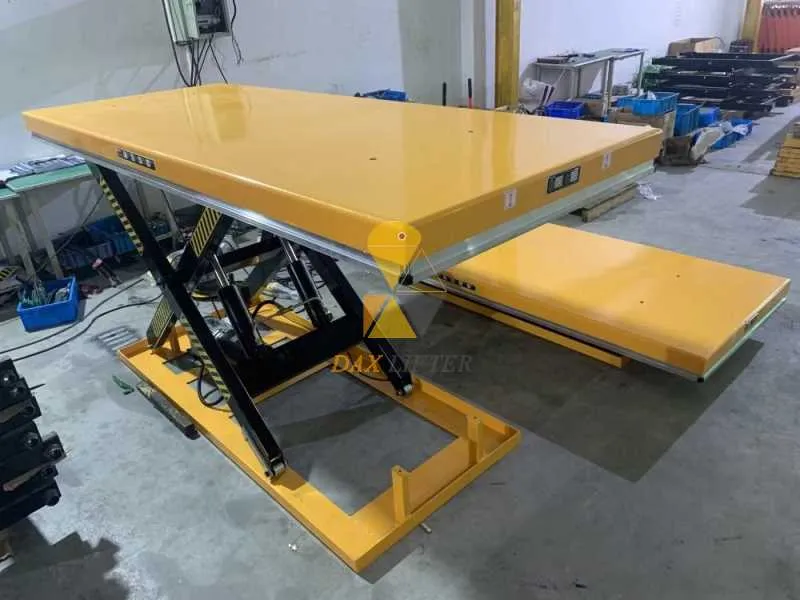 Daxlifter Hydraulic System Customized U Type Scissor Lift Table