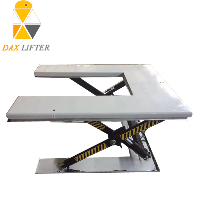 Daxlifter Hydraulic System Customized U Type Scissor Lift Table