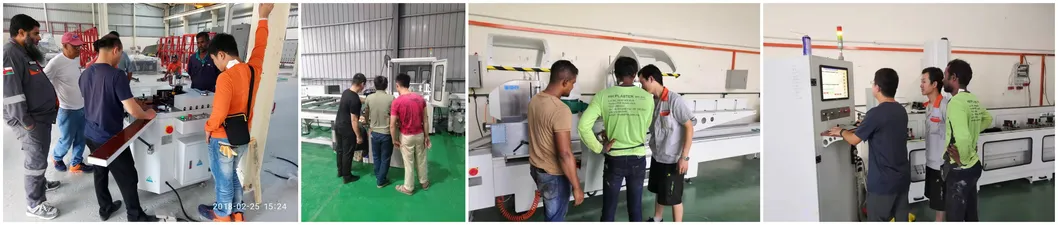 Double Mitre Saw for Aluminum Window and Door Making