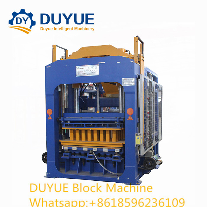 Duyue Qt10-15 Automatic Hydraulic Cement Sand Concrete Block/Brick Making Machine Construction Equipment