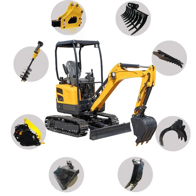 Earth Moving Mini Excavator Dg12 From with Competitive Prices for Sale