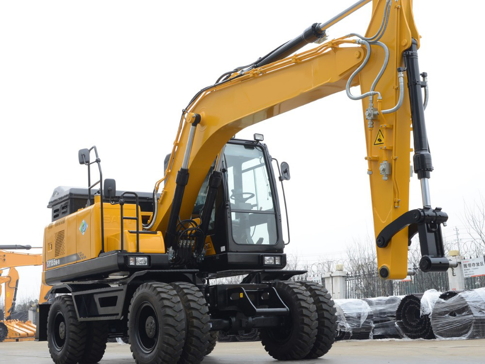 Earthmoving Machinery 0.58m3 Crawler Excavator Sy155W for Construction