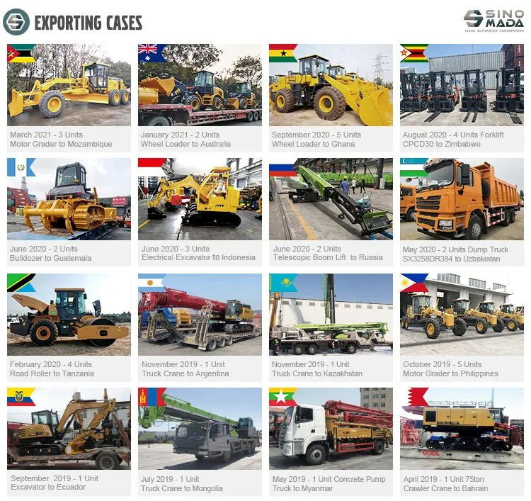 Earthmoving Machinery 0.58m3 Crawler Excavator Sy155W for Construction