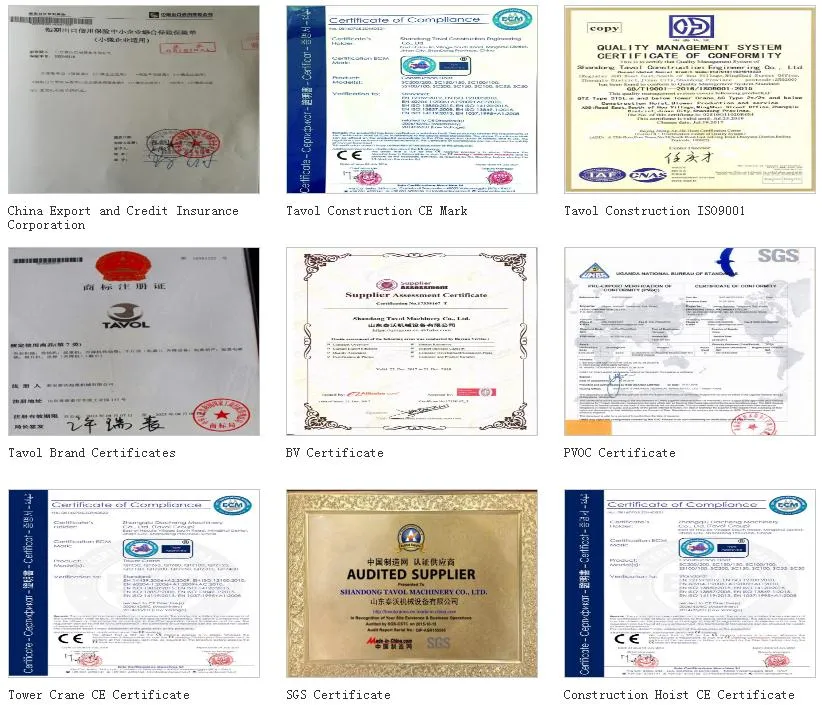 Elevator Vertical Material Lift and Cargo Elevator for Warehouse