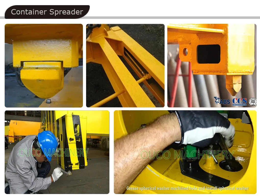 Energy Saving Semi Auto Container Spreader