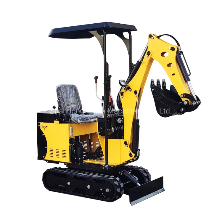 EPA CE Approved Crawler Diesel Engine 1 Ton Mini Excavator Small Diggers for Garden