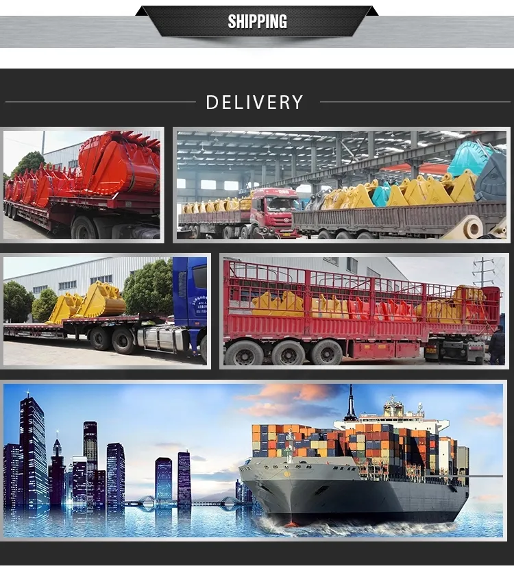 Excavator Sieve Bucket Skeleton Bucket with Bolt on Cutting Edge or Teeth