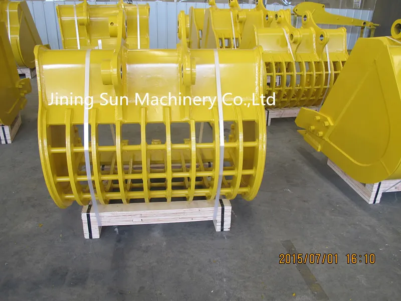 Excavator Skeleton Bucket for Cleaning The River