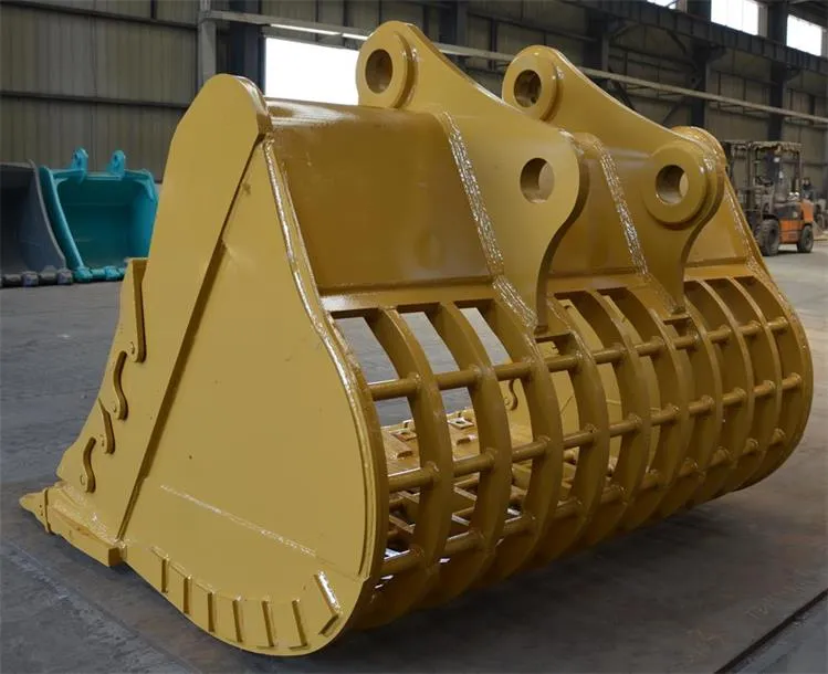 Excavator Spare Parts Excavator Skeleton Sieve Bucket