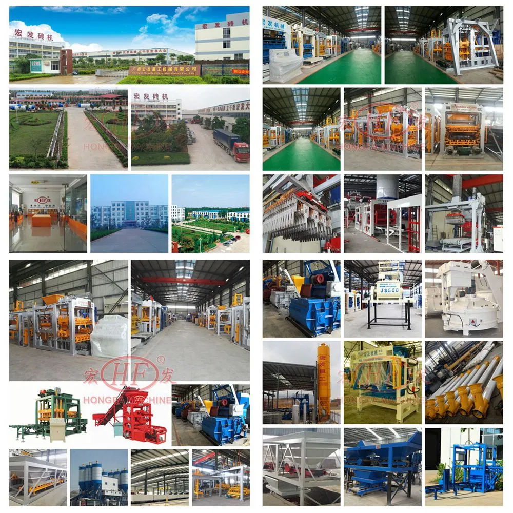 Factory Price Hollow Block Making Machine PLC Control Block Brick Machine