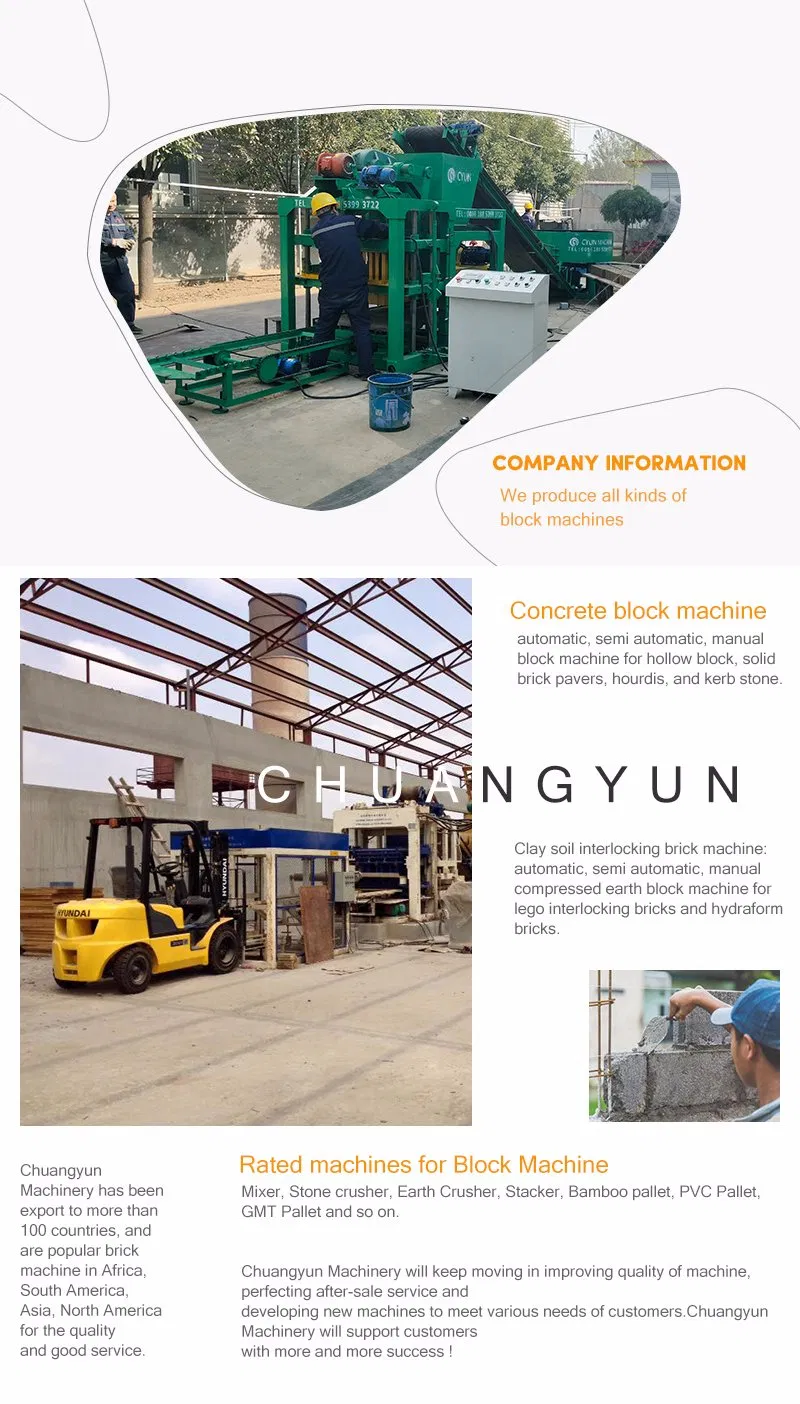 Factory Promotion Qt 4-25 Cement Adobe Brick Block Making Machine for Sale