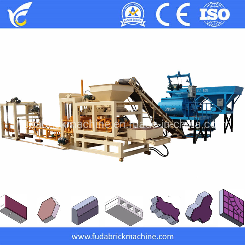 Factory Qt4-15 Cement Brick Molding Machine for Sell