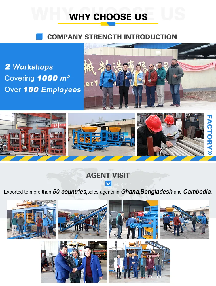 Factory Qt4-15 Cement Brick Molding Machine for Sell