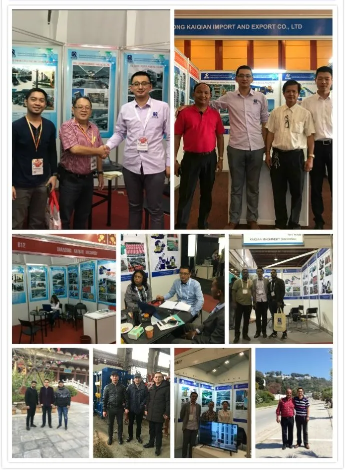 Factory Sale Semi-Automatic Cement Concrete Hollow Brick Block Making Machine