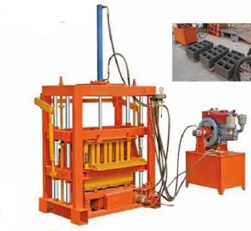 Famous Brand New Diesel Concrete Brick Machine of China Manufacture