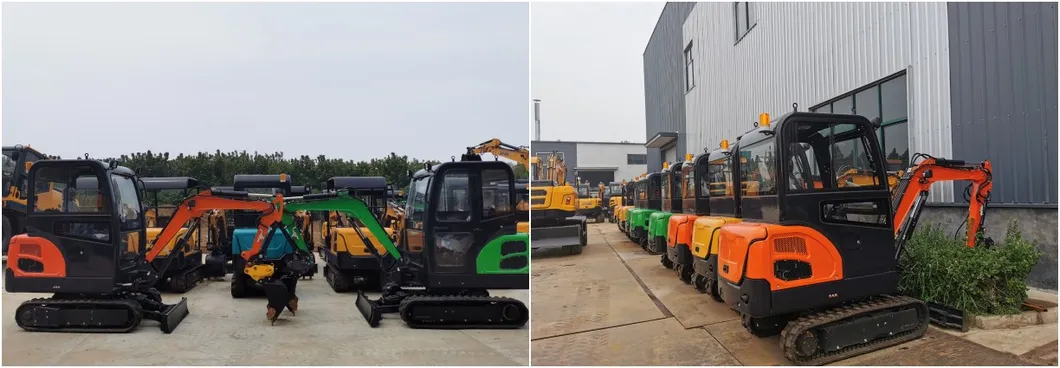 Farm Mini Digger 2.5ton Mini Excavator From Wolf