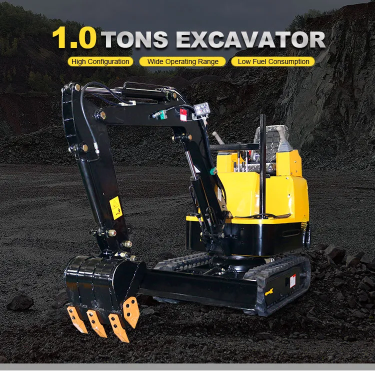 Final Drive Mini Excavator 1000kg Mini Walking Excavator for Sale
