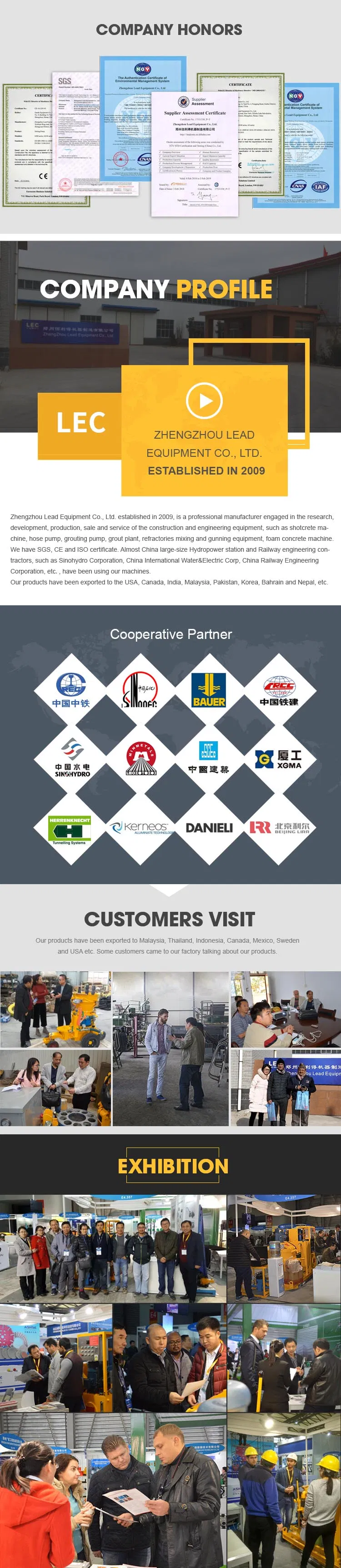 Fine Stone Mini Portable Lightweight Concrete Pump for Sale