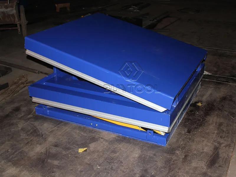 Fixed Hydraulic Small Platform Scissor Cargo Lift Warehouse Electric Stationary Tilt Lift Table