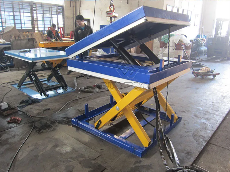 Fixed Hydraulic & Tilt Transport Lift Table