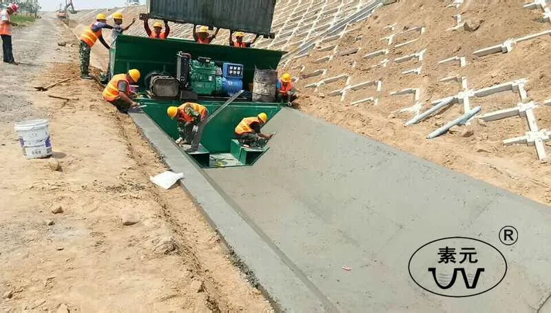 Full Automatic Drainage Ditch One-Time Cast-in-Place Molding Machine