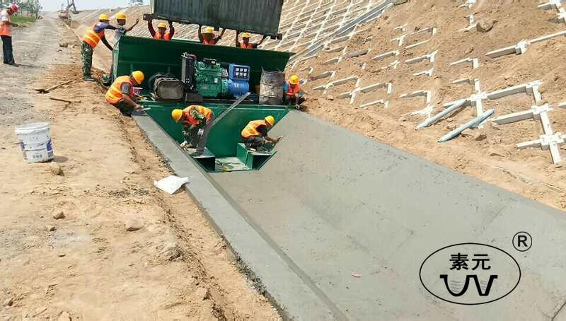 Full Automatic Drainage Ditch One-Time Cast-in-Place Molding Machine