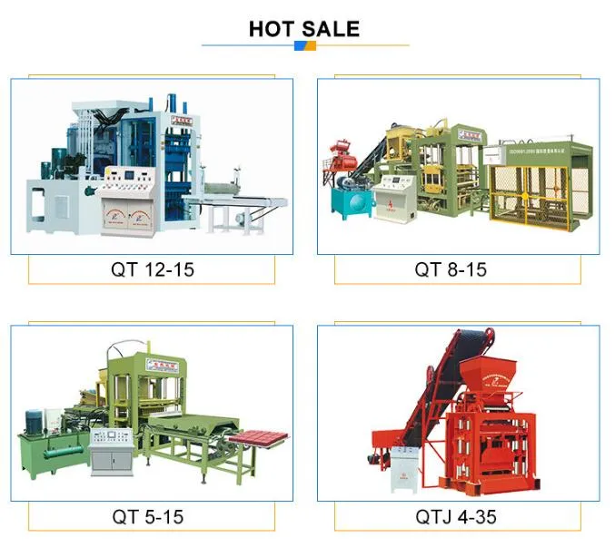 Full Automatic Hydraulic Concrete Cement Hollow Block Machine, Paver Interlocking Brick Colorful Block Making Machine