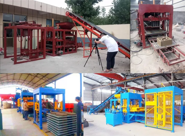 Full Automatic Hydraulic Concrete Interlocking Block Machine From Dongyue
