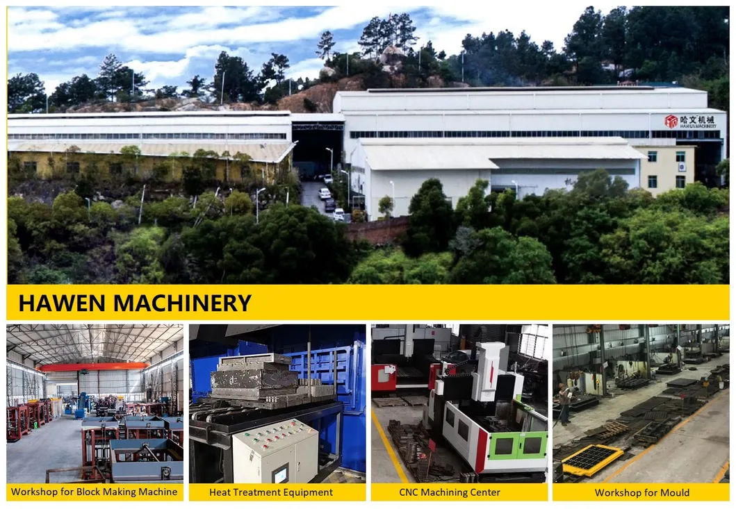 Germany Automatic/Paving Stone/Hollow Hydraulic/Building Material/Concrete Cement/Block Machine/Brick Making Machine Construction