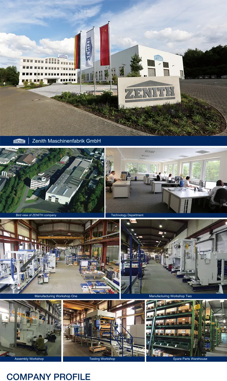 Germany Technology Zenith 913 Fully Automatic Block Making Machine for Sale