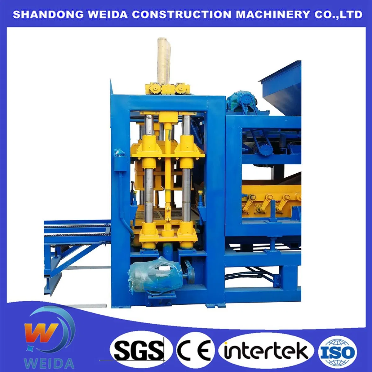 Good Quality Automatic Water Permeable Block Machine / Brick Machine Qt4-15 in Bangladesh India