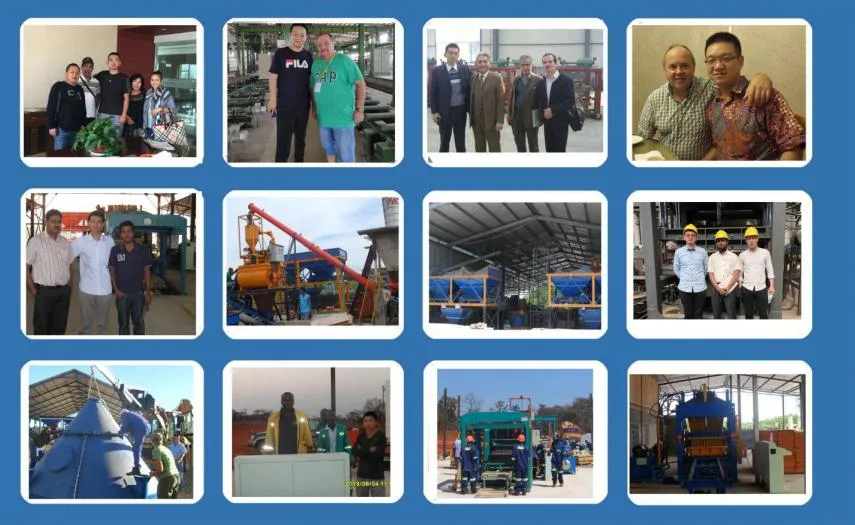 Good Quality Automatic Water Permeable Block Machine / Brick Machine Qt4-15 in Bangladesh India