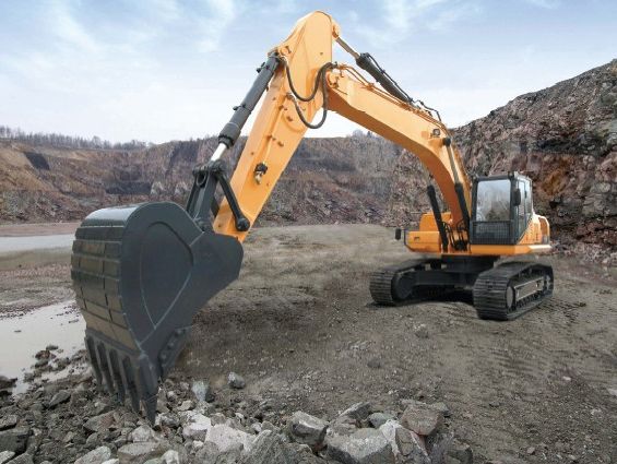 Good Stability 93ton Liugong Large Crawler Excavator (990F) with Hammer