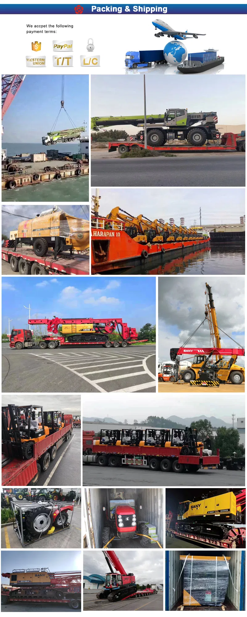Hb43V 43m Hydraulic Lightweight Truck Mounted Concrete Pump Price for Sale