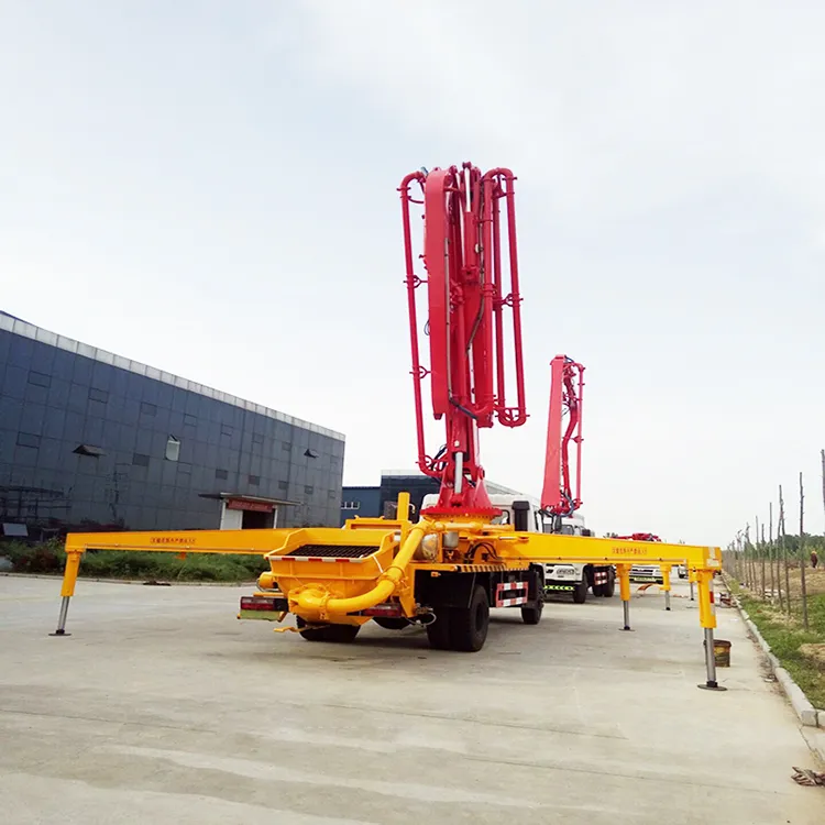 Hb43V 43m Hydraulic Lightweight Truck Mounted Concrete Pump Price for Sale