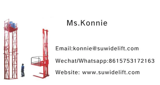 Heavy Duty Hydraulic Lifting Platform Warehouse Freight Elevator Cargo Lift for Goods