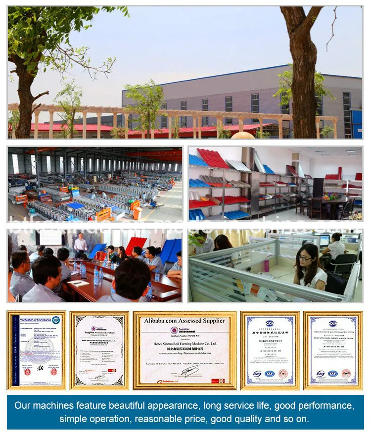 Hebei Xinnuo 988 Corrugated Iron Roof Making Machine