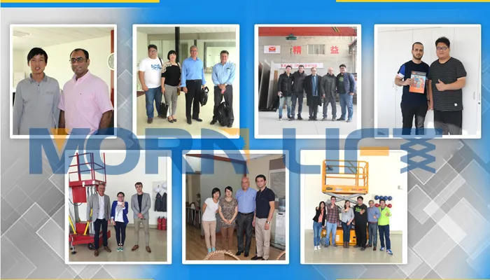 Height 6m Capacity 380kg Mini Self Propelled Mobile Lifting Equipment