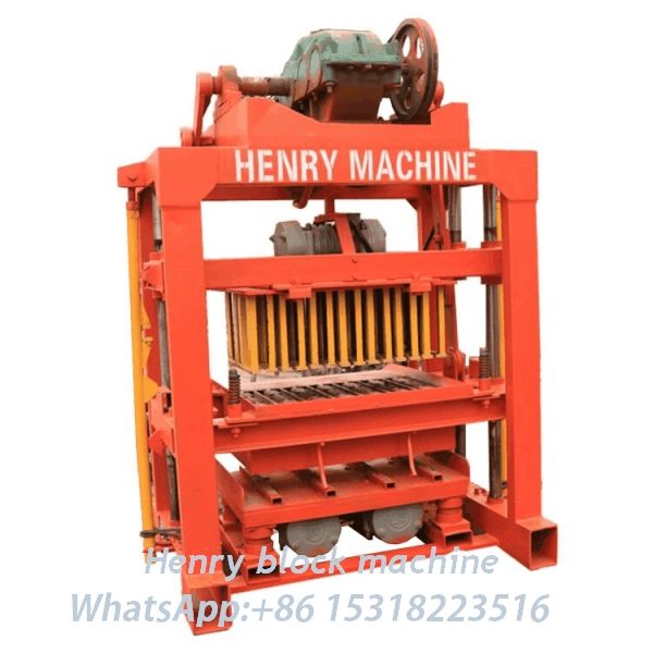 Henry Qtj 4-40 Block Machine Hollow Block Making Machine
