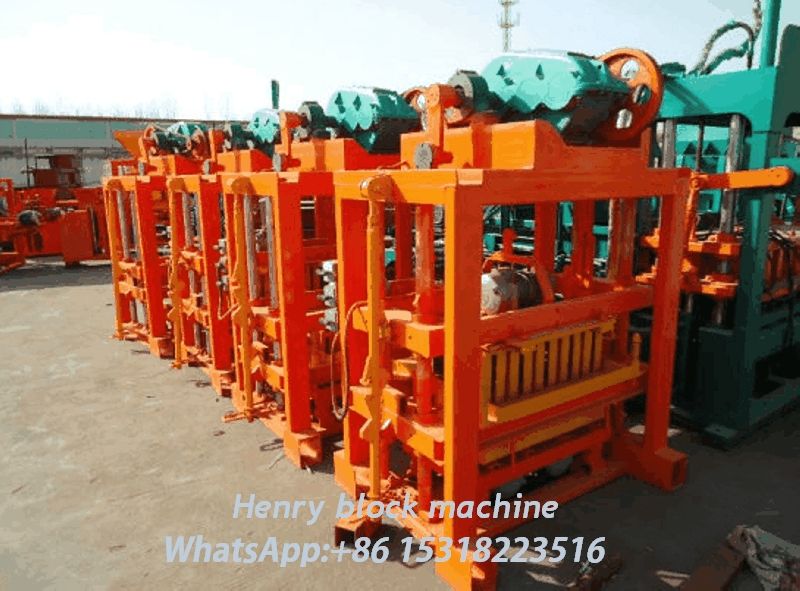 Henry Qtj 4-40 Block Machine Hollow Block Making Machine