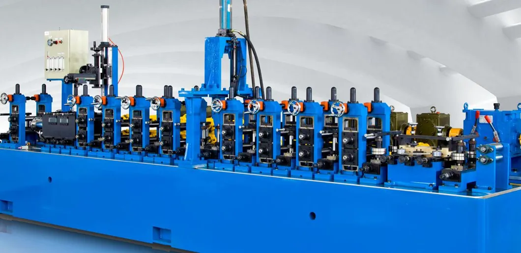 High Efficiency Stainless Steel Corrugated Pipe Welding Tube Mill Machine