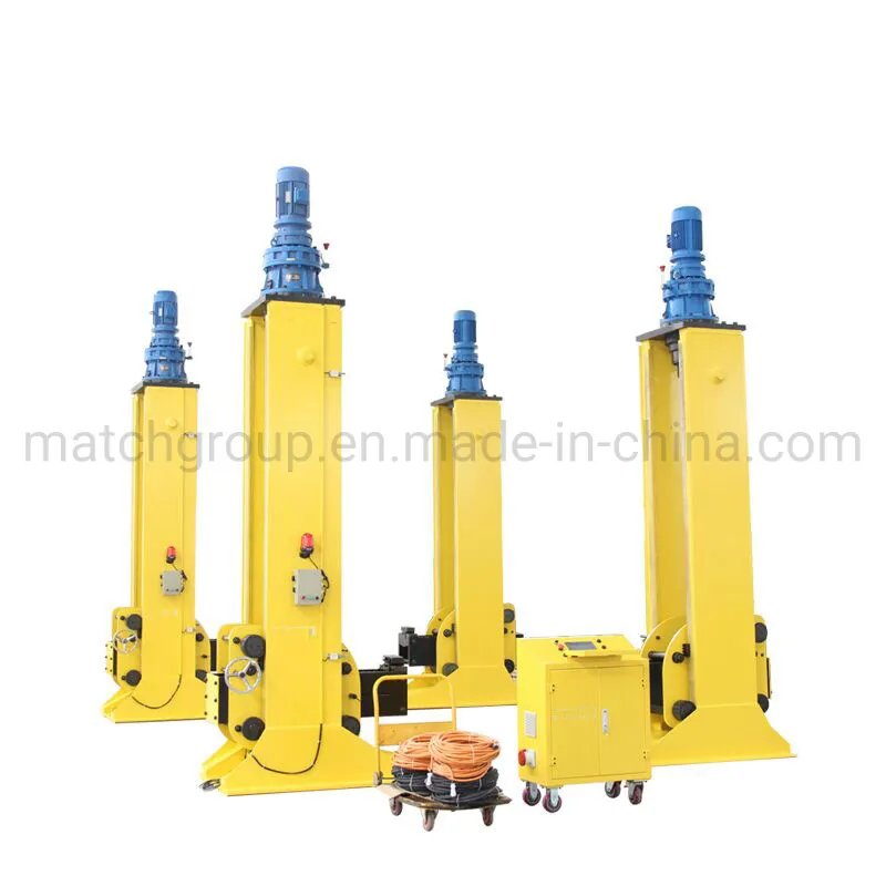 High Performance 30ton Mobile Locomotive Hydraulic Lifting Jack for Sale