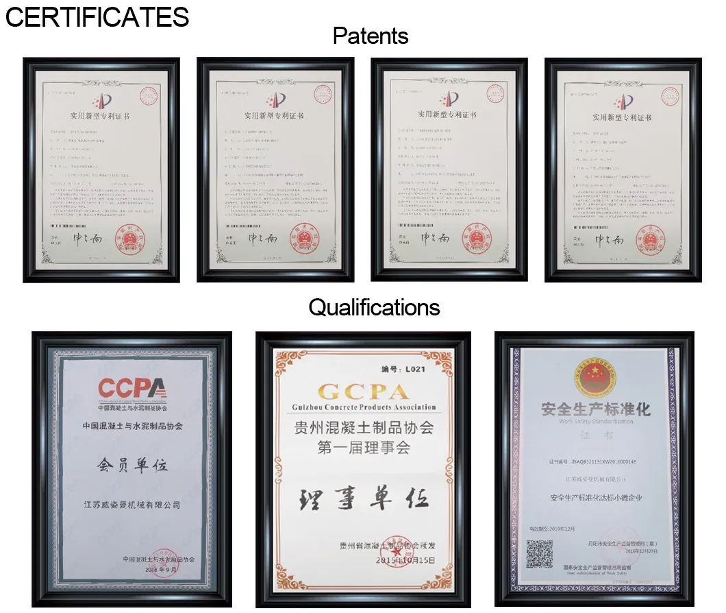 High Performance Radial Press Concrete Making Machine 300-1200