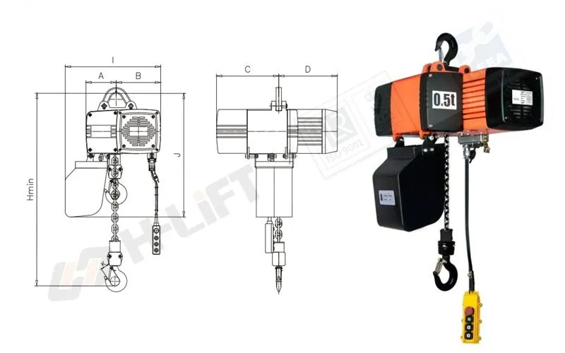 High Quality Electric Lifting Equipment/Electric Chain Hoist