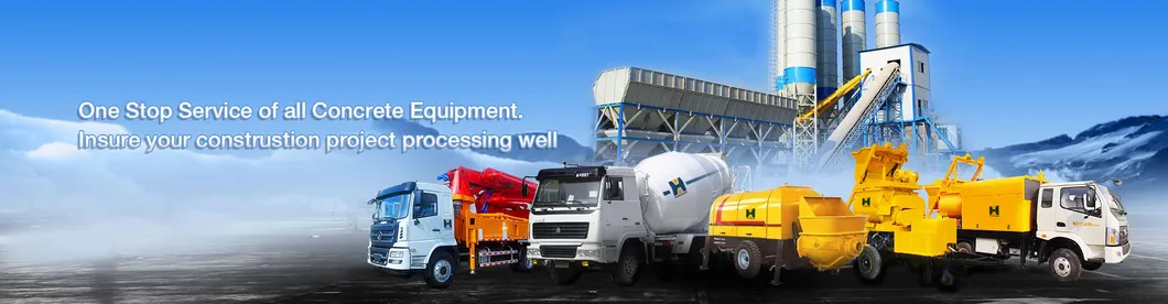 High Quality Hbt 80 Trailer Pump for Rural and Infrastructural Construction