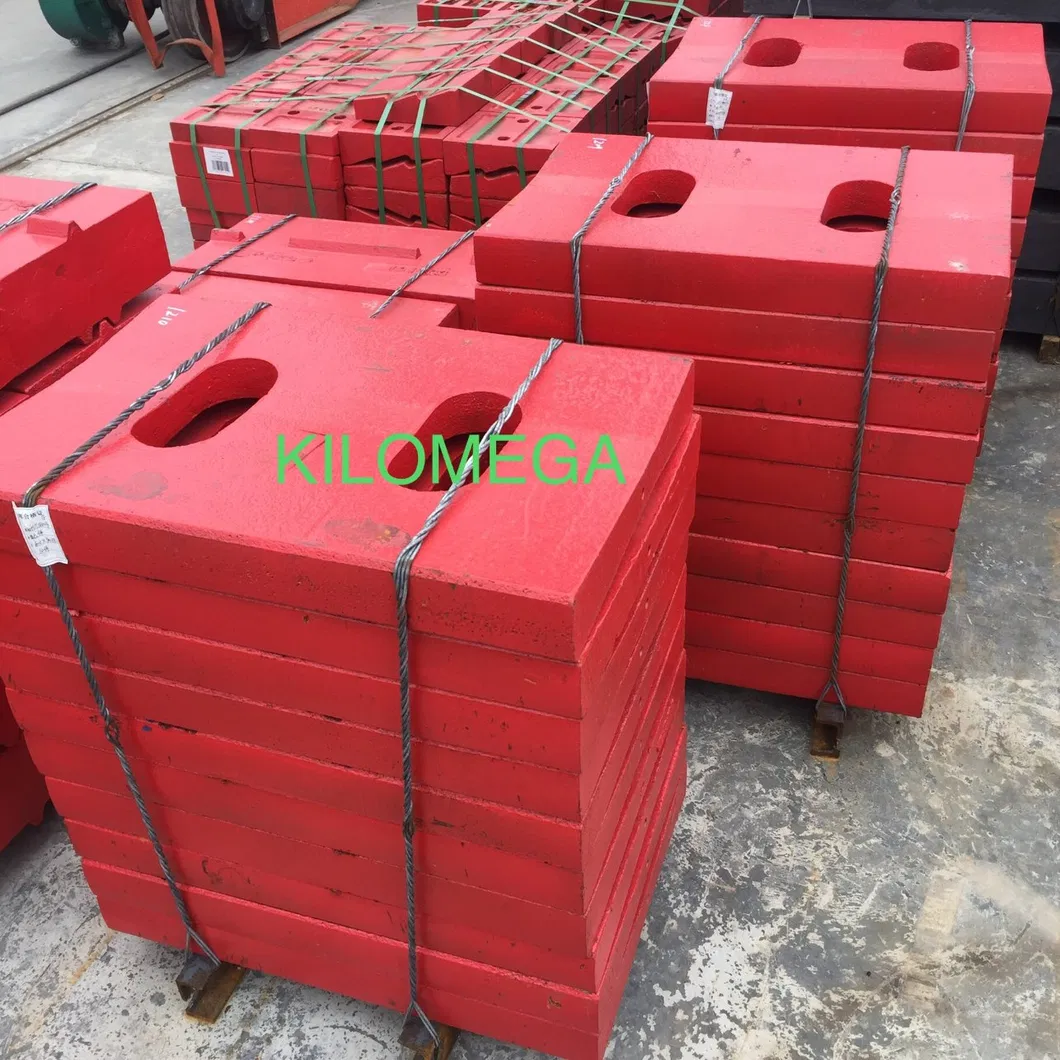 High Quality Impact Liner Blow Bar for Impact Crusher for Exporting