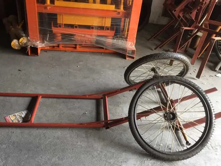 High Quality Qtj4-40b Vibration Concrete Hollow Block Machine in Africa