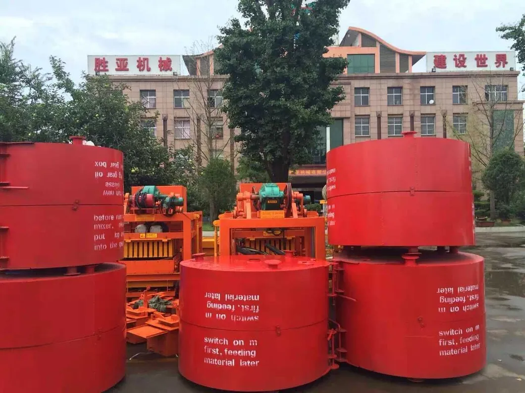 High Quality Qtj4-40b Vibration Concrete Hollow Block Machine in Africa