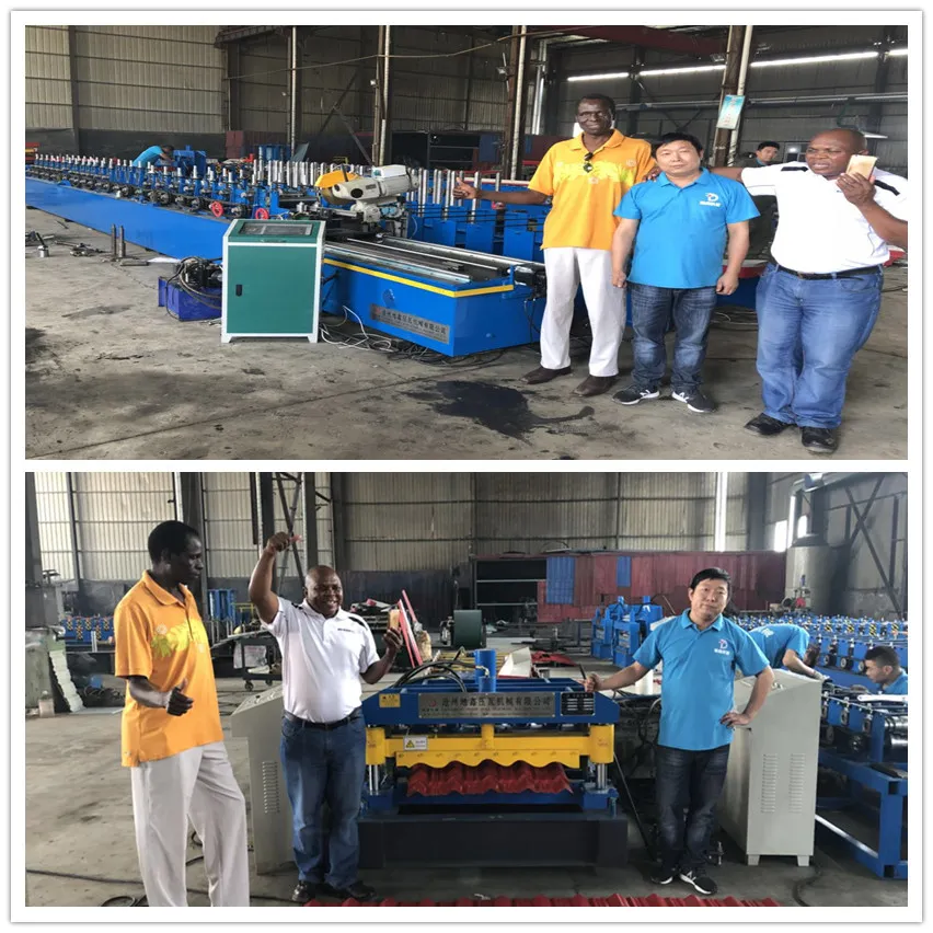 High Speed Roofing Sheet Three Layer Different Profiles Rol Forming Making Machine with Factory Price